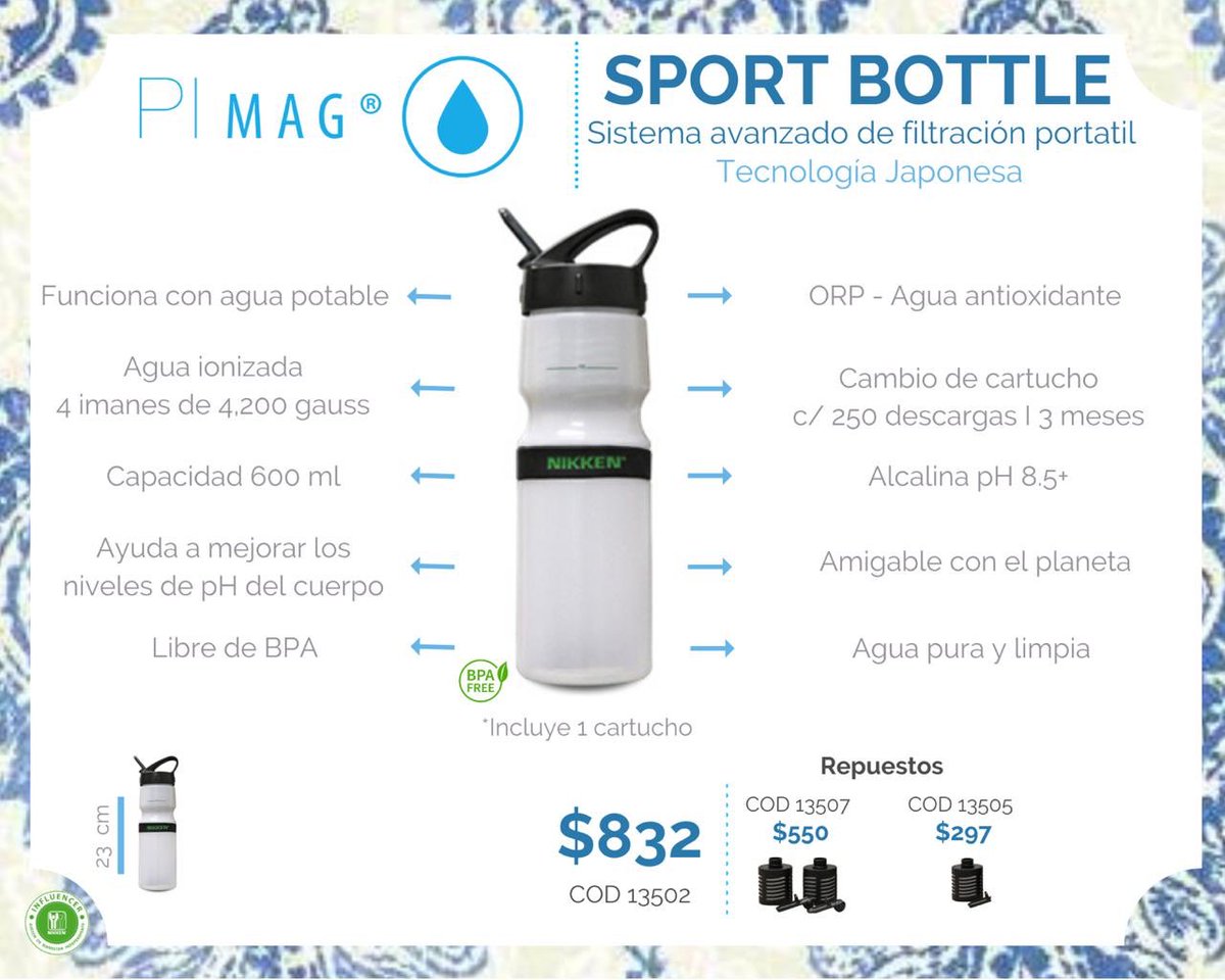 Mvilla92's tweet photo. Regalos para Navidad 🎅🏼! Regala agua, regala vida 💦🤍 

Tengo estos filtros de agua que purifican y alcalizan el agua de la llave! Tengo entregas inmediatas en todo Monterrey 🙌🏼🙌🏼🙌🏼👏🏼👏🏼                  
Mas productos nikken en mi pagina online:

https://t.co/o9aTXfVqTe https://t.co/hX1e0ImPAi
