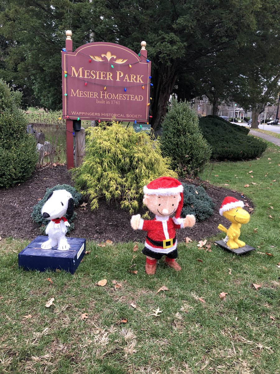 RecWappfalls's tweet photo. Holiday season is here! Today, Volunteers and the recreation committee decorated Mesier Park. Big thank you to Cindy Latino, Kevin Huber, Todd Bowen, Past and current Village residents and RCK Interact Club. Your help is great appreciated! https://t.co/ceOC1jCx0y