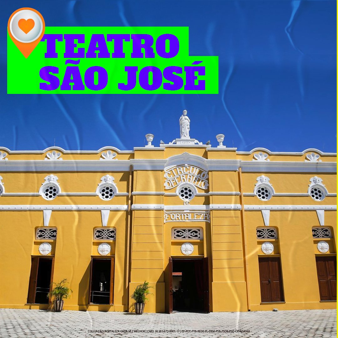 josesartoce's tweet photo. Nossa Fortaleza tem se transformado numa cidade mais acolhedora, democrática e cada vez mais linda! 😍

Esse é o nosso Top 4 de lugares favoritos em Fortaleza. Coloca aqui nos comentários qual o seu! 💛

#Fortaleza #CaminhandoJuntos #ComForçaECoragem #Time12 https://t.co/SZS5xwvjPK