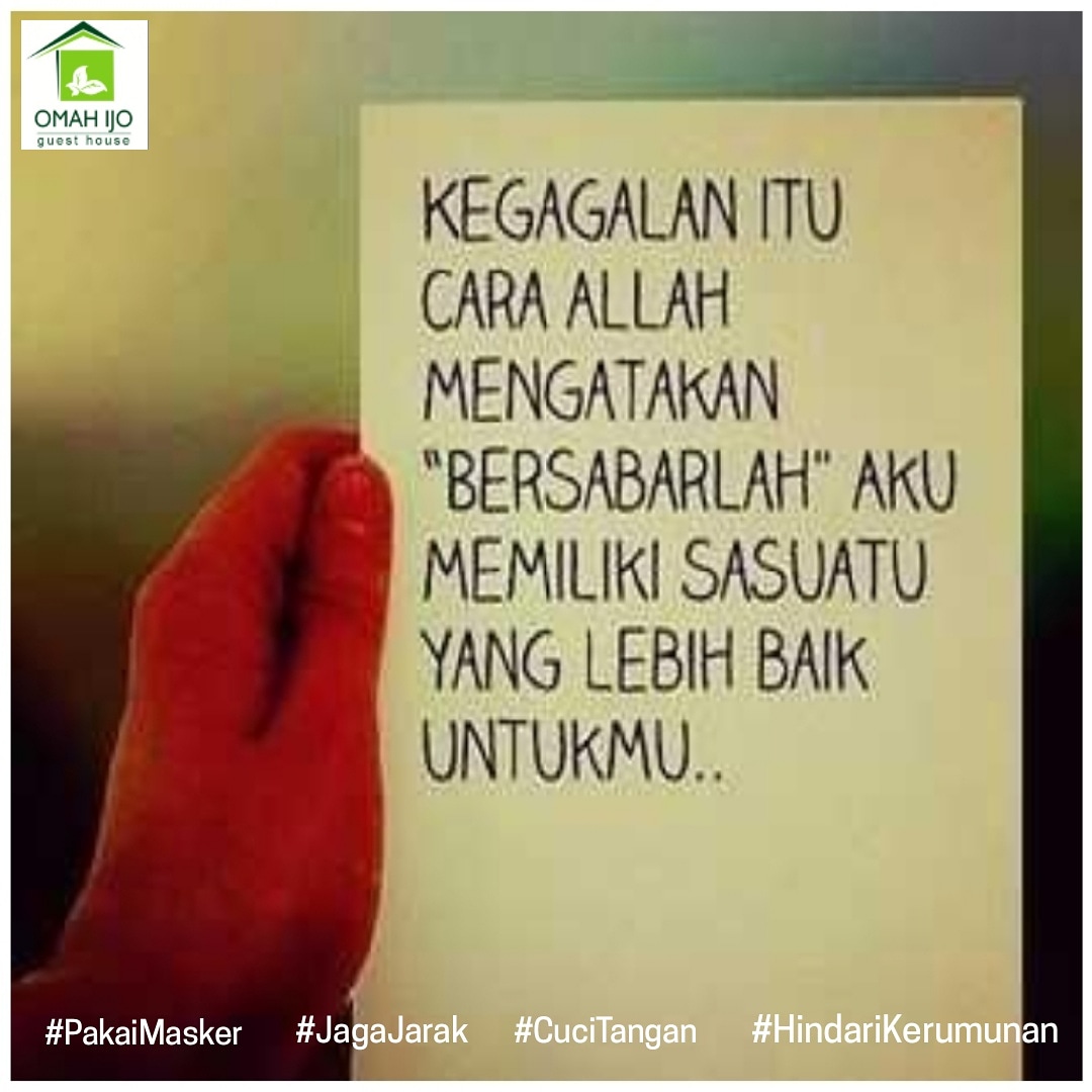 SulistioIndi's tweet image. Orang sukses tidak pernah mengeluh, tapi sibuk memperbaiki diri dari kesalahan yang pernah dibuatnya.

#meraihsukses
#perbaikidiri
#berbuatbaik
#kitabisa
🙏🙏🙏