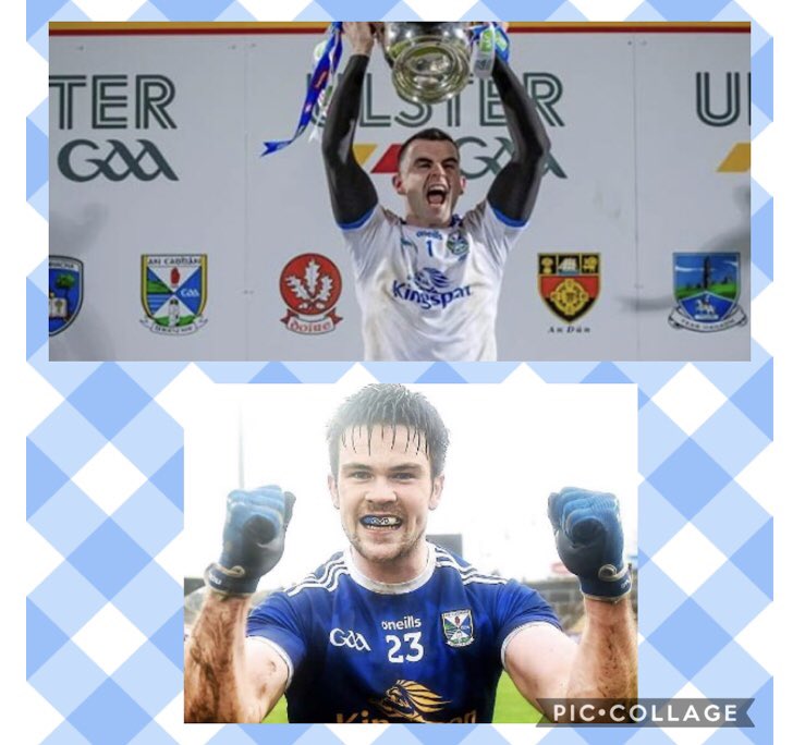 Heartiest congratulations from Scoil Mhuire Lacken to Raymond, Thomas and the Cavan team on their valiant display of sheer determination, team spirit and skill.   🔵⚪️🔵⚪️🔵⚪️🔵@RaymondGalligan @LackenGAA