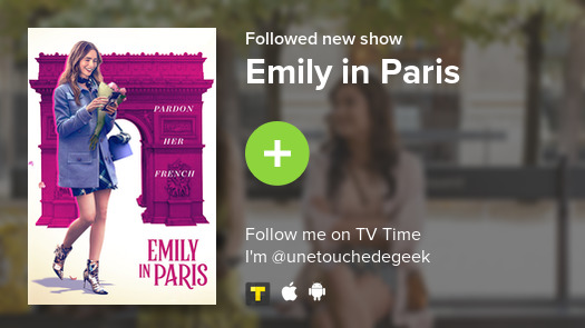 Unetouchederoux's tweet photo. I just added Emily in Paris to my library! #tvtime https://t.co/NybSpiHwi8 https://t.co/u0Ugbf2jjV