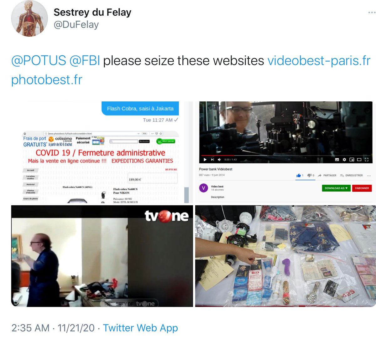 @POTUS @FBI please seize these websites of Francois Abello Camille, 65, Accused of Molesting 300+ Indonesian Children & Beating Those Who Refused to Allow Him to Sexually Abuse Them Could Face Death by Firing Squad videobest-paris.fr photobest.fr @DuFelay