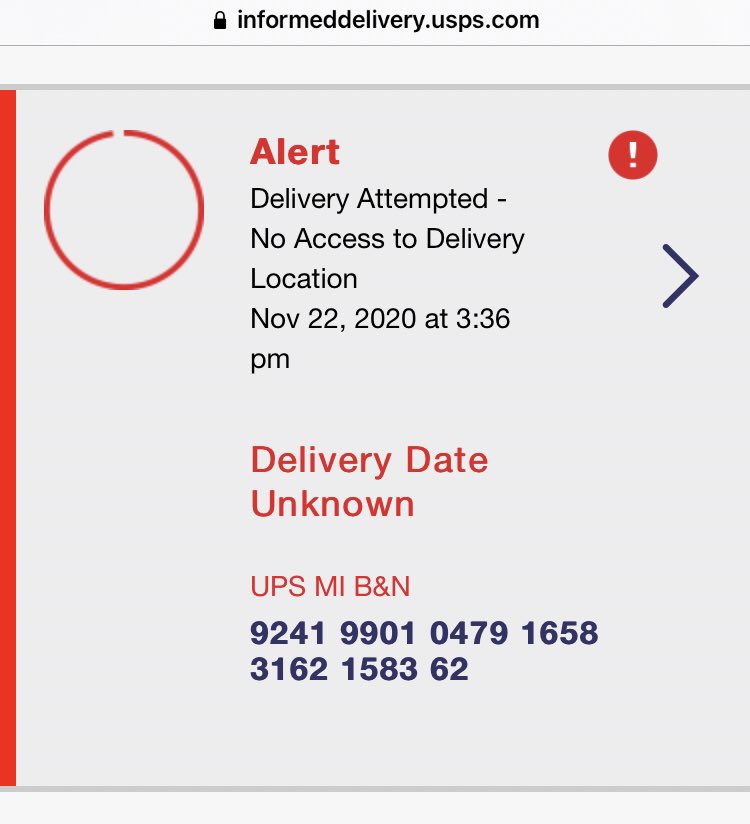DJRiter's tweet photo. Hey @USPS got this message about a package I was expecting funny you can find it to deliver all the other packages I have received today! #FINDMYPACKAGE! PS I have been at that address and location all day! Get your act together!😡😡😡 https://t.co/ye99cC5ZBH