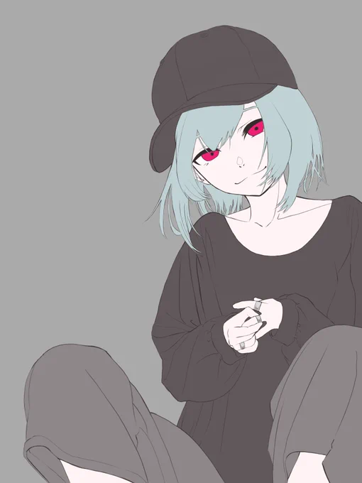 なんか描いてる途中線画も置いとく 