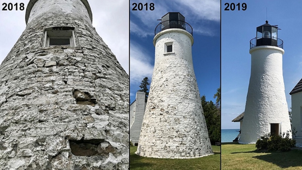 Presque Isle Lights tweet media