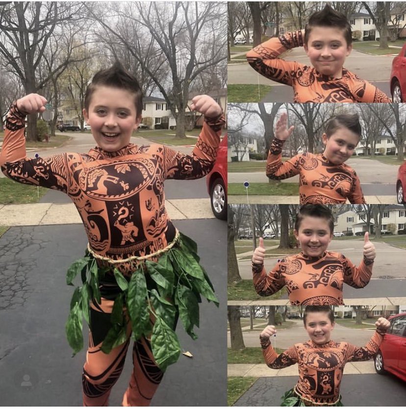 DJWallach77's tweet image. Can you show some #love for my #son.  So #proud of him. 8 years old, #autistic #auditioned for #Moana got the part of #Maui and crushed it on stage. 5 years ago he was #nonverbal today he never stops #believing #AnythingIsPossible @TheRock @jeremypiven @Disney #disney #ProudDad