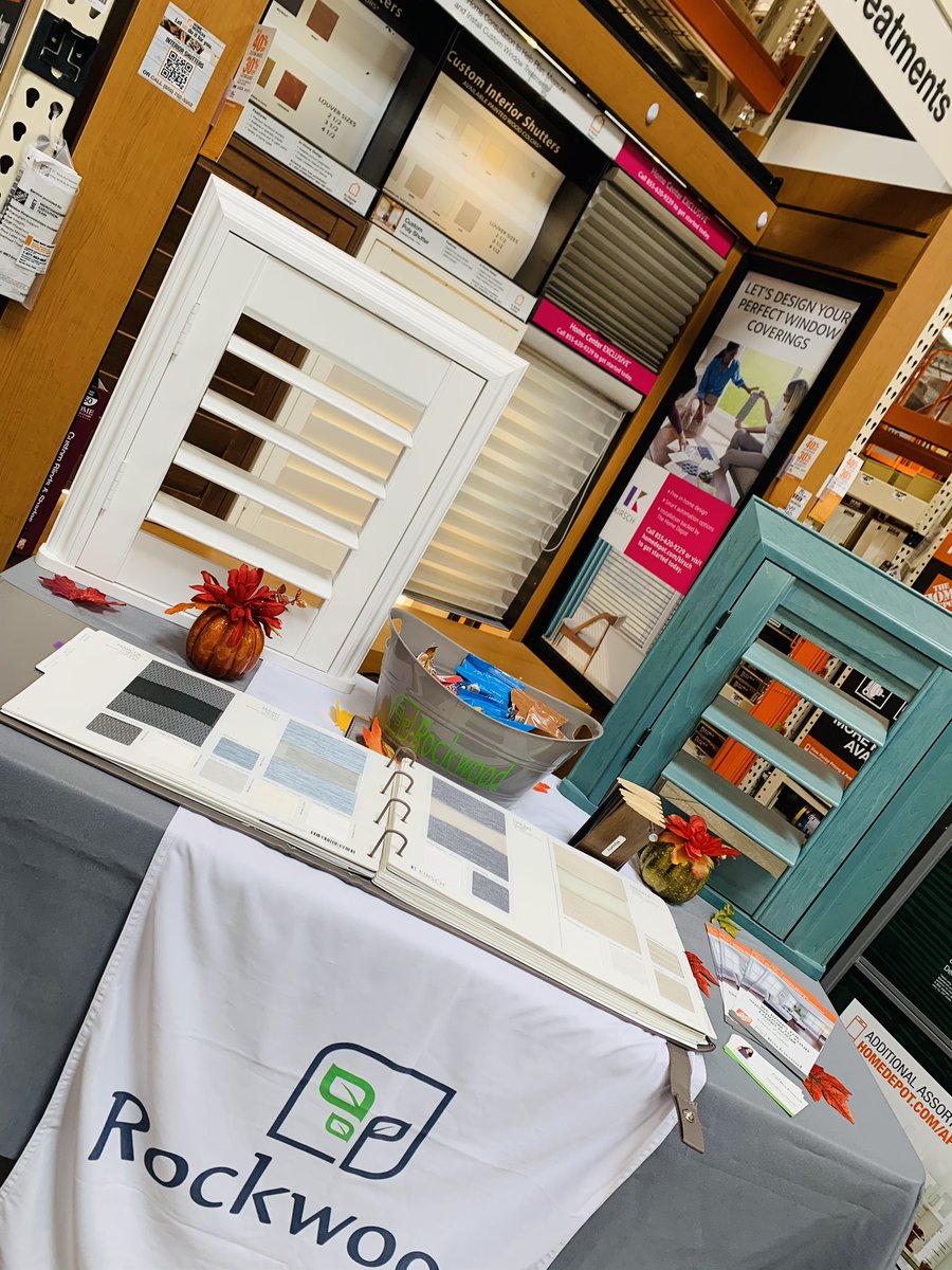 AngeliqueRWS's tweet photo. Friday vendor event at the Clearwater Home Depot! Great day getting leads and talking all things Rockwood with these awesome store associates. @RamonEstevez12 #thehomedepot #rockwoodshutters https://t.co/AXlojYKycu