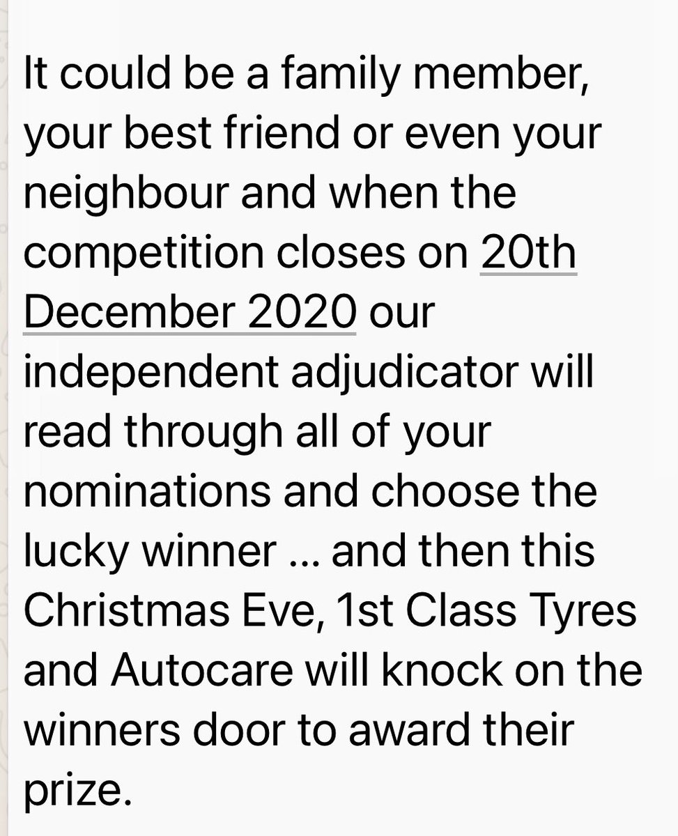 mylutterworth's tweet photo. What a great opportunity to nominate someone to receive a Brand New Apple iPad in time for #Christmas thanks to the generosity of one of our local business First Class Tyres &amp; promoter  @CCRmidlands Get nominating ! T&amp;C’s Apply (visit website their website) https://t.co/Y0cyFjSN5V