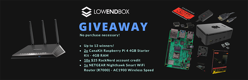 LowEndNetwork's tweet image. With the holiday season approaching us, LowEndBox is holding a giveaway to give back to the community. via @LowEndNetwork lowendbox.com/blog/giveaway-…