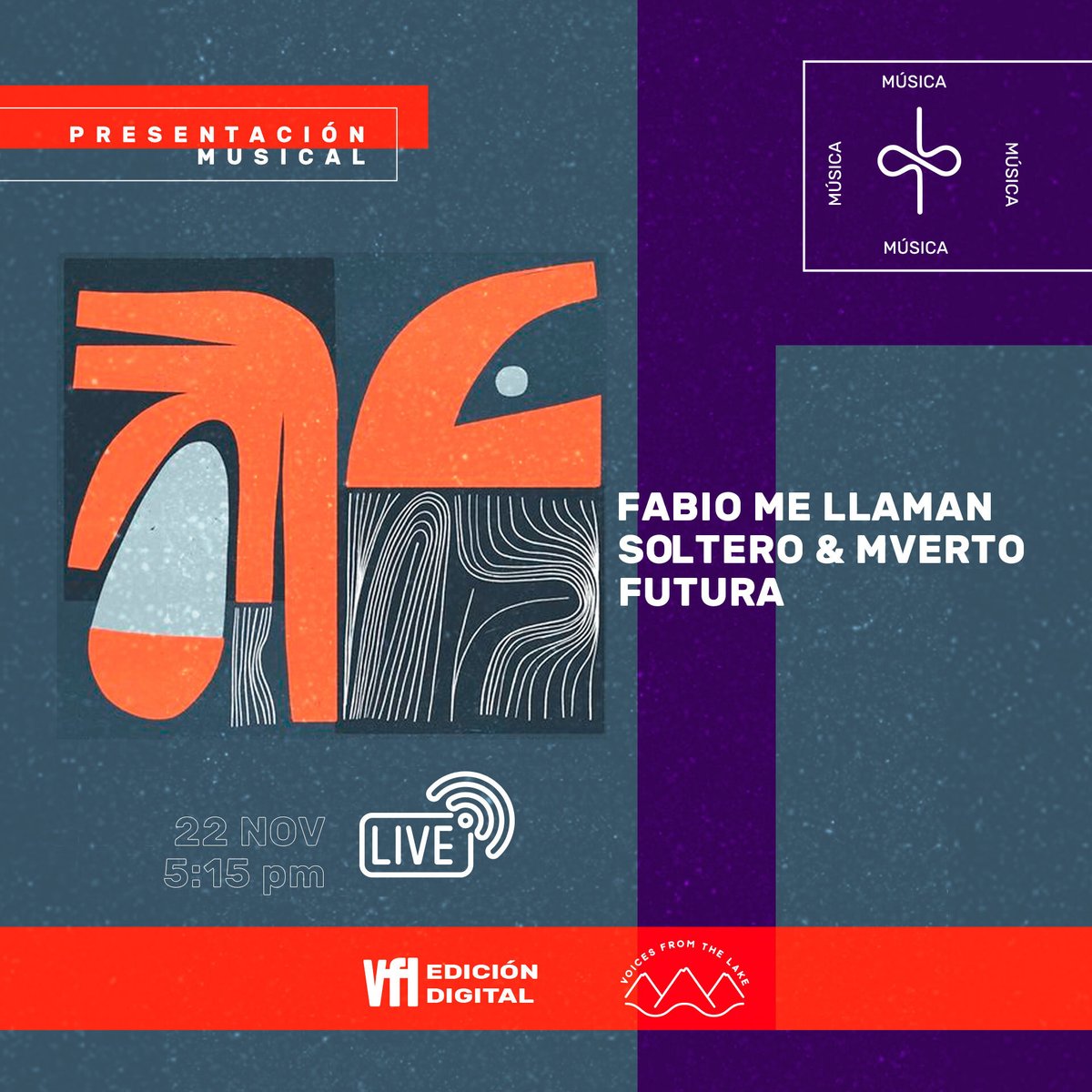 VFL502's tweet photo. Estamos ajustando los detalles finales para la última presentación de nuestra Edición Digital. 
A las 5:15 pm se viene toda la buena vibra de #SonidoModerna https://t.co/6iHjqSOrVd
