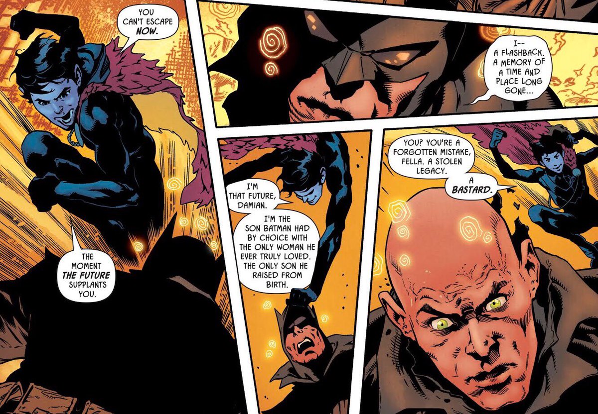 In Batman: Prelude to the Wedding: Robin vs. Ra's al Ghul #1, Seeley also referenced the rape retcon