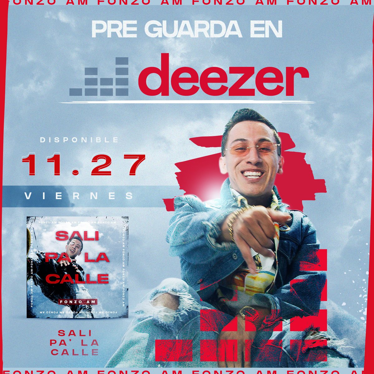 delrecords's tweet photo. PRE-GUARDA "Sali Pa'La Calle" en @deezer ! 🔥
@fonzoam 

https://t.co/T7jMJfmvsr
#DELRecords 🔴 #SaliPaLaCalle https://t.co/hFNAEwcixn