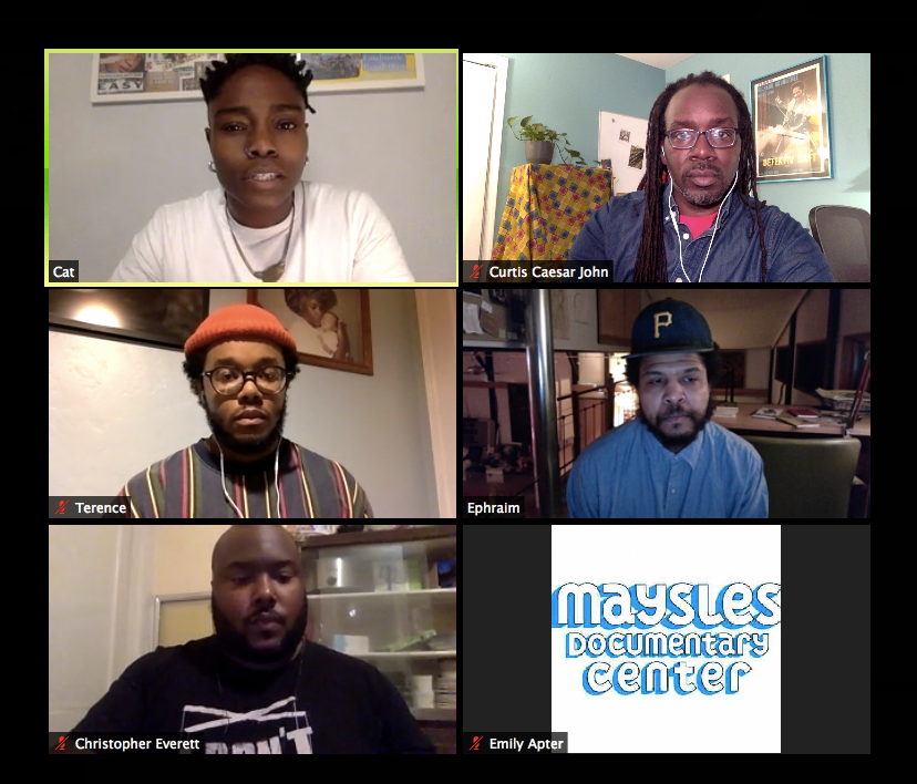 LuminalTheater's tweet photo. Did you catch the Q&A for @BLKDocs20 presentation #InstantAncestry with Ephraim Asili, Cat Jones, and Terence Price II on Nov. 17th?
If you missed this check it out now at https://t.co/0dAjbNh43H ...and if you saw it already, watch it again!
#blkdocs #instantancestry https://t.co/C5CwJW3KeH