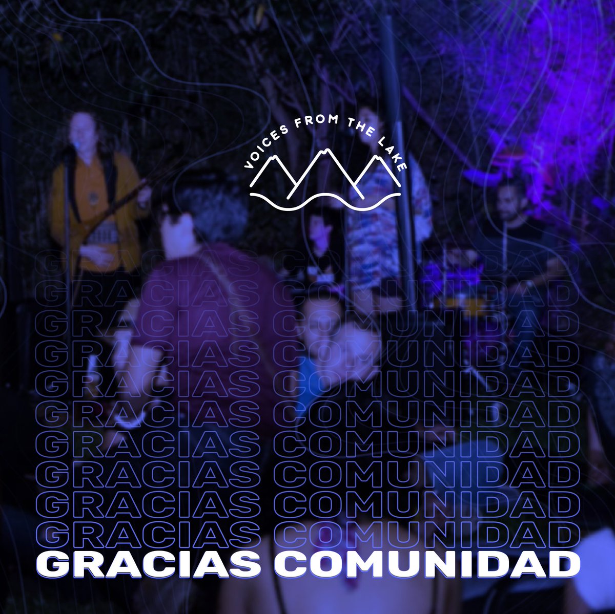 VFL502's tweet photo. ¡GRACIAS COMUNIDAD!

Por llenar de música, arte, cultura y mucho amor esta edición digital de VOICES FROM THE LAKE.

Nos vemos pronto #ComunidadVFL https://t.co/cZTmAoFTTS