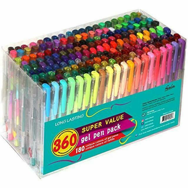 Any glitter, scented, or set that has 25+ pens: let’s be honest, you were probably given this as a gift. They write like they have 5mm tips and *will* skip like no other. No clickability and half the colors won’t show on paper. Great for starting a kid’s pen obsession tho. 5/10