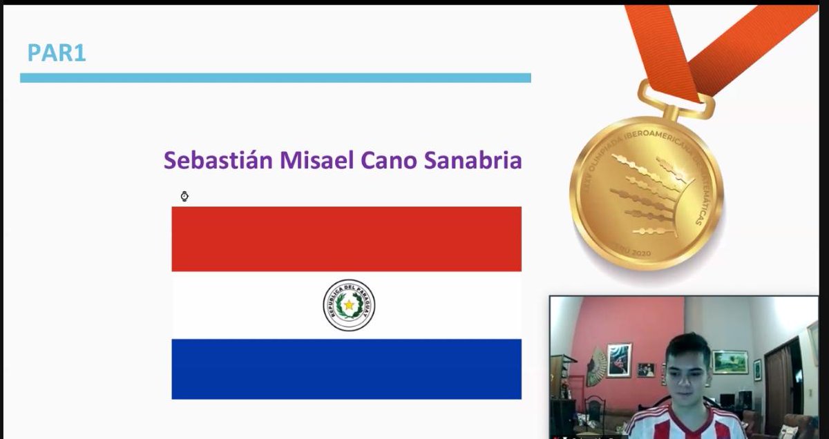 dinogafa's tweet photo. Sebastián Cano, ovetense, logra consagrarse con la primera Medalla de Oro en la Olimpiada Iberoamericana de Matemáticas para Paraguay
Todo un país está orgulloso de vos!
#SebasDeOro
#1eroropyo
@OMAPApy
@SebasCa33376724 https://t.co/U3ccOsNxby