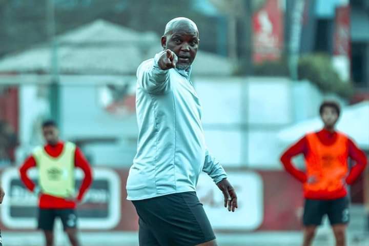 MickyJnr__'s tweet photo. If I have to be very honest, 🇪🇬 @AlAhly is more than a club, it's a religion on it's own. Massive fan base across the entire continent 🙏

Follow me @MickyJnr__ for all the updates leading up to the final on Friday! 

🇿🇦 @TheRealPitso is hungrier for the 🏆 

#Ninth_star_Mosimane https://t.co/akx576fJLs
