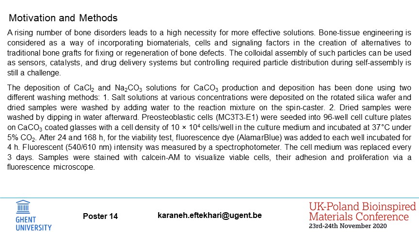 karaneh7's tweet photo. Check out my poster on bioinspired materials for
@UKPLBionspired conference.
#UKPLBioinspired #bioinspired #materials #onlinepostersession 
Poster number: 14
@BVPvateriteLab https://t.co/kLOQFRg0Iy