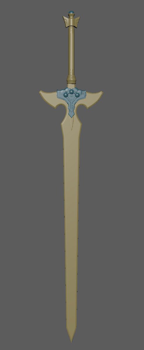 Excalibur from SAO

3d Modeled in Maya, Rendered in Octane

#RobloxDev #Roblox

I had a duplicate face bug that I couldn't fix so I wasn't able to properly texture it or render it in Marmo