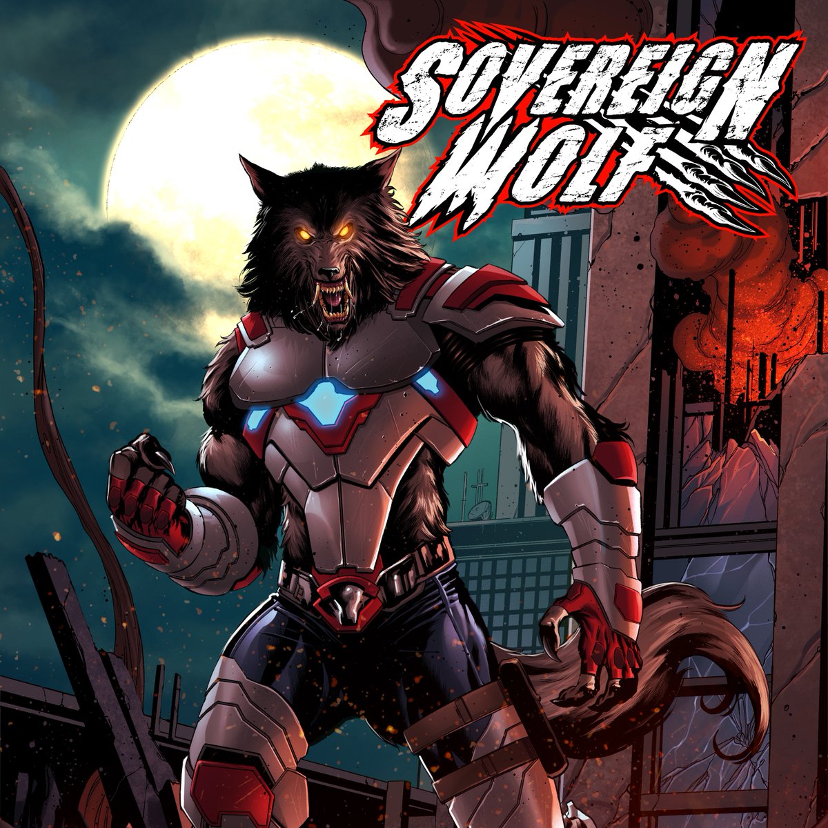 Eddie Winkler's SOVEREIGN WOLF (D.O.A. COMICS) tweet media