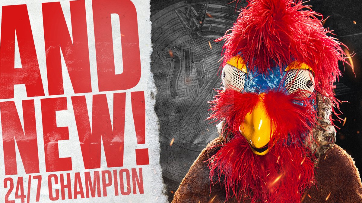 The Gobbledy Gooker Wins The WWE 24/7 Title at Survivor Series