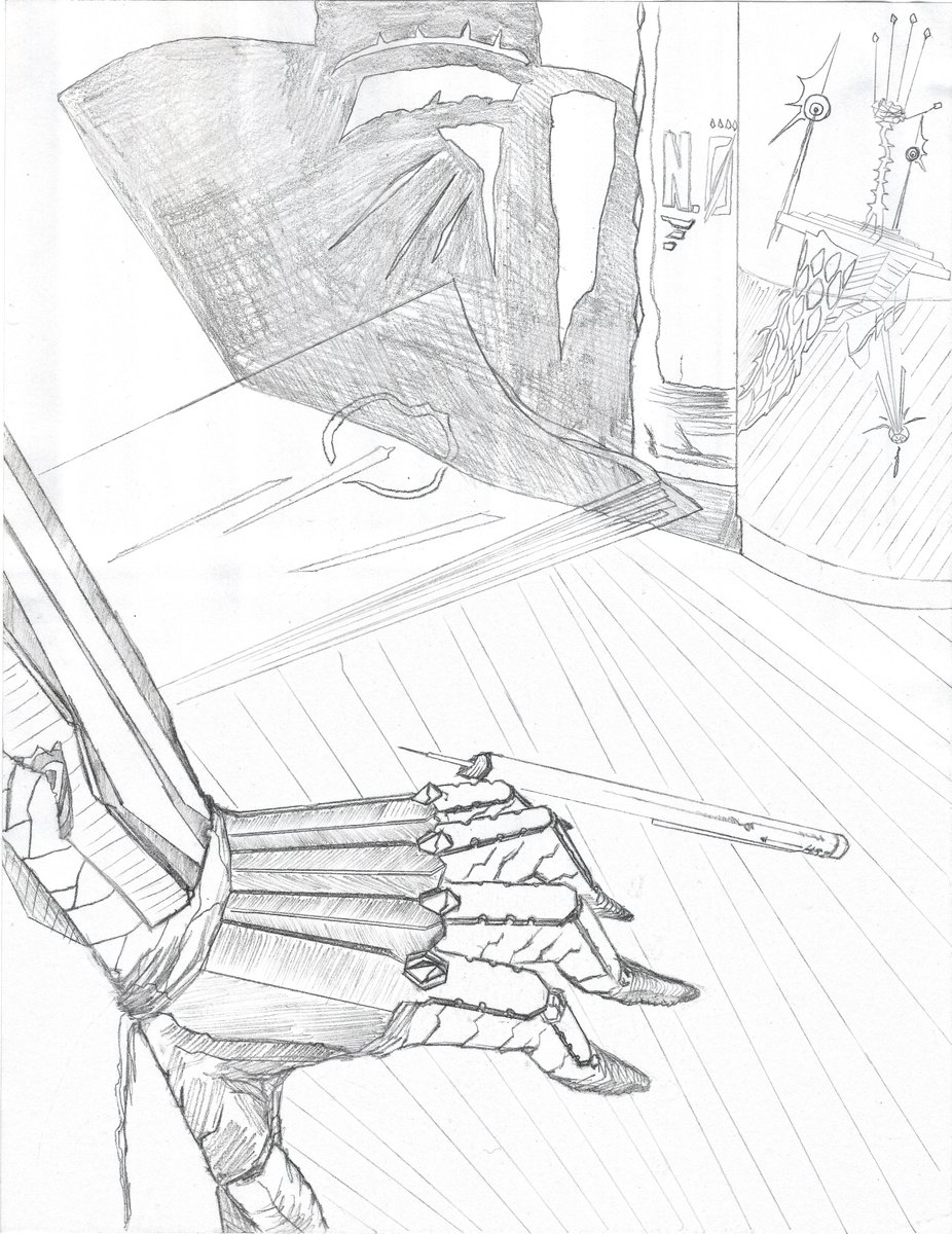 corrupt_circuit's tweet photo. I'm afraid as much y'all are. Hope you like it.
#traditionalart #drawing #Pencildrawing #lowerarm #deskdrawing https://t.co/U1IWZWXuK1