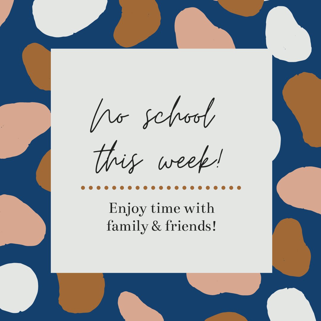 No school this week, Nov. 23-27! We will see you back on Monday the 30th!
#SanJacWarriors #WeLoveKids