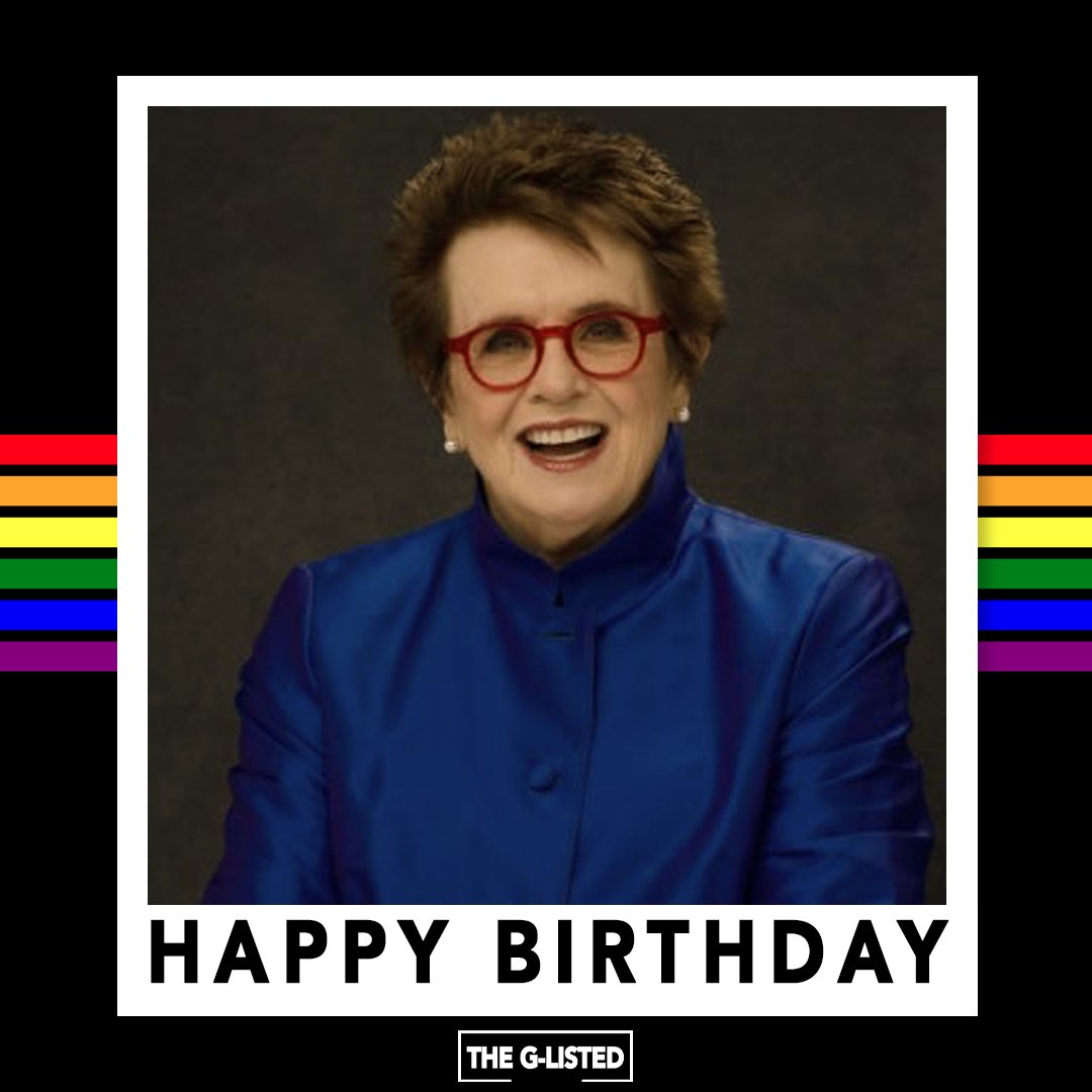 Happy birthday to the tennis legend Billie Jean King! 