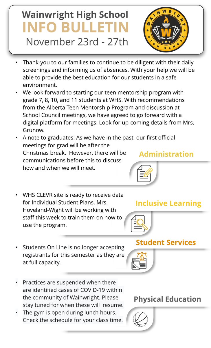 Wainwright High School tweet media