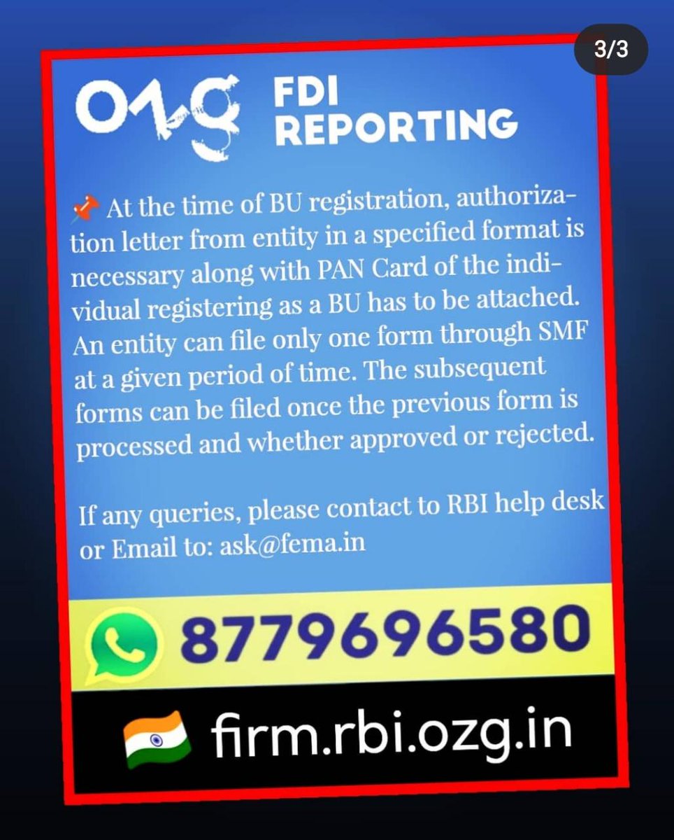 ozgproperty's tweet photo. Ozg 🇮🇳 https://t.co/wzROwvVOA7
Go to Blog: https://t.co/NHjZbpzA3I
Group: https://t.co/E4GUeoVrpw⠀
⠀
#fema #rbicompliance #ecb #smf #nriinvestment #apr #smf #ForeignDirectInvestment #ozglaw #femaconsultant #ozgfinance #propertyfinance #fdilimit #propertyinvestment #ozglawyers https://t.co/lN07XbZGzF