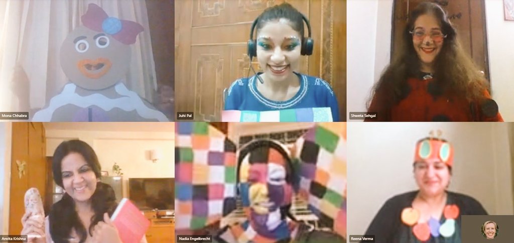 Nursery Teachers all dressed up for Book Week! <a href="/EyfsTbs/">EYFS_TBS_Delhi</a> <a href="/TBS_Delhi/">TBS Delhi</a>