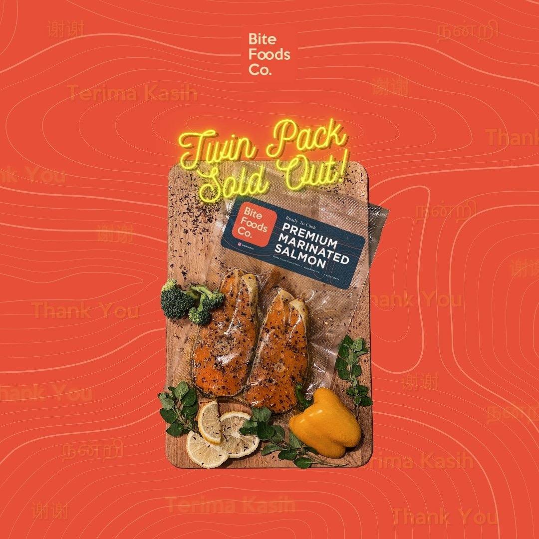 bite_foods's tweet photo. TWIN PACK SOLD OUT! 

Terima Kasih, Thank You, 谢谢, நன்றி

Thank you to all of our customers! We really appreciate it. More to come after this! 

Next delivery will be on WEDNESDAY (25/11/2020). Place your order now!

Order link in our bio ⬆️⬆️

#BiteFoodsCo #BFCo https://t.co/HYWBJD6hO2