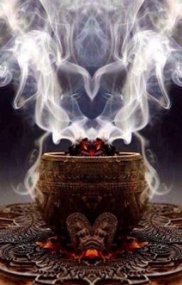 cauldron. Before it is extinguished, it slightly opens up and a fiery phoenix appears above it. As if emerging from the fire produced by the petals (representing Nations of the world), a phoenix appears above the Cauldron. Right after this part of the ritual, Take That performed