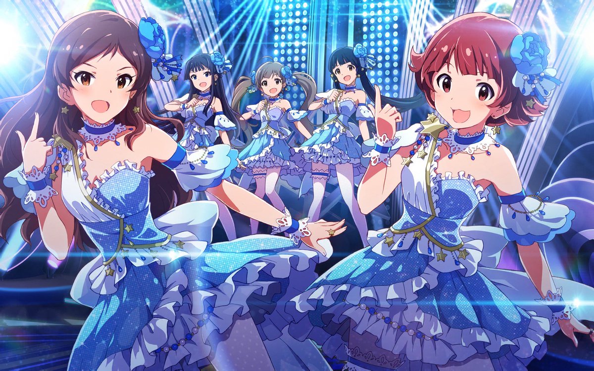 ミリマス ミリシタ 画像bot Ex Shooting Stars クレシェンドブルー アイマス三昧