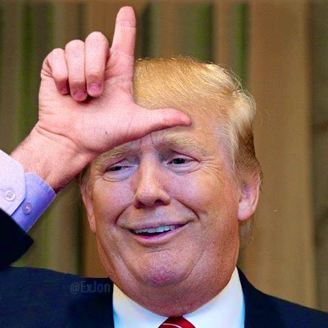OrangeFatMan2's tweet photo. @realDonaldTrump Give Up Old Man. You Lost And You Are A LOSER! https://t.co/5C311pu4uR