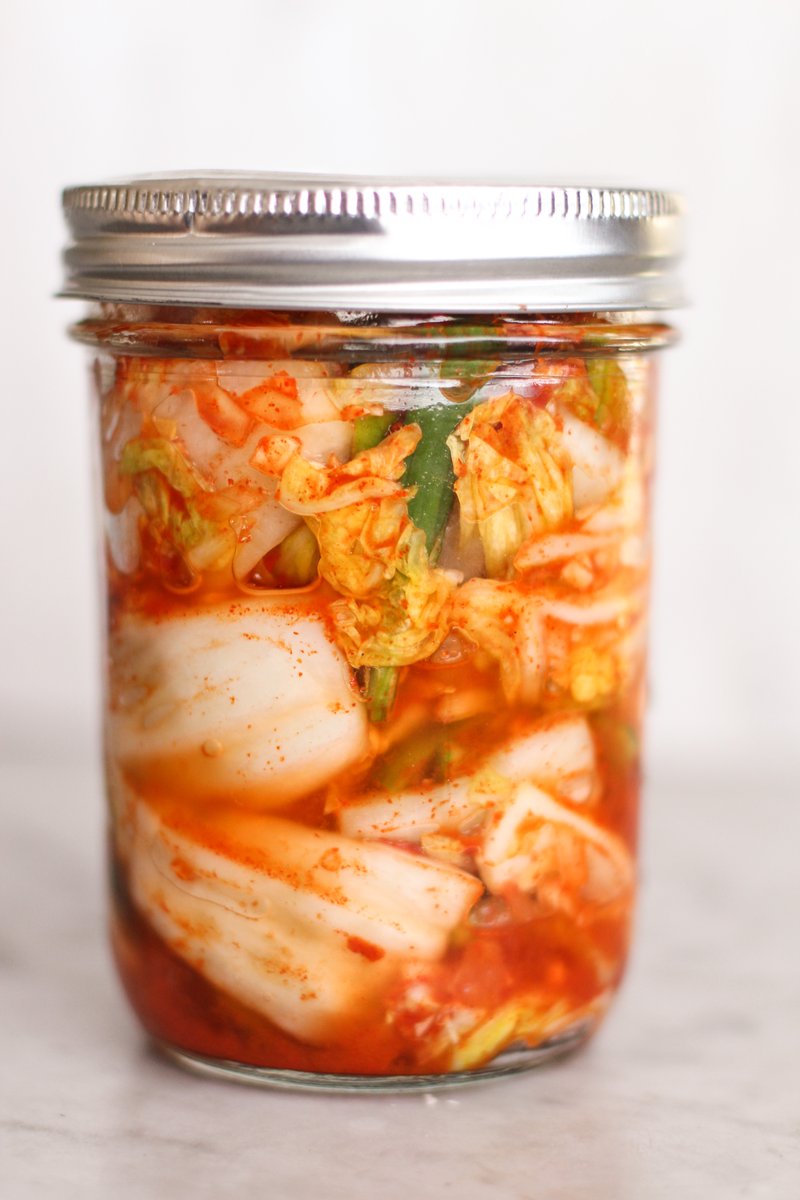 You wanna talk hot? You wanna talk HOT? Take a LOOK at this kimchi and try to tell me you're not aroused. They sealed this stunner in a clay pot underground cause it was just too much pickle to handle