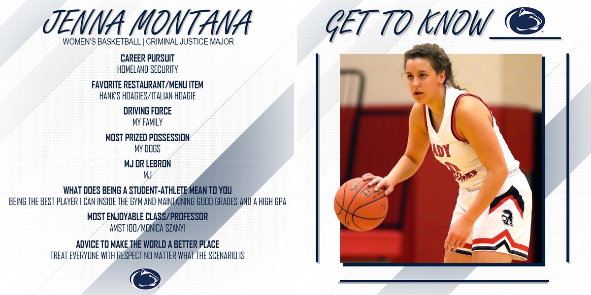 PSHbgAthletics's tweet photo. We've got a few more newcomers to get familiar with, so let's keep things rolling by getting to know the trio of #pshbgmbb's Aley Zangari, #pshbgwbball's Jenna Montana, and #pshbgtfxc's Kyli Moon-Rumsey! ⛹️‍♂️⛹️‍♀️🏃‍♀️

#pshbgmbb 🦁
#pshbgwbball 🦁
#pshbgtfxc 🦁
#PrideSpiritHonor 🔵⚪ https://t.co/6Y6i147JiY