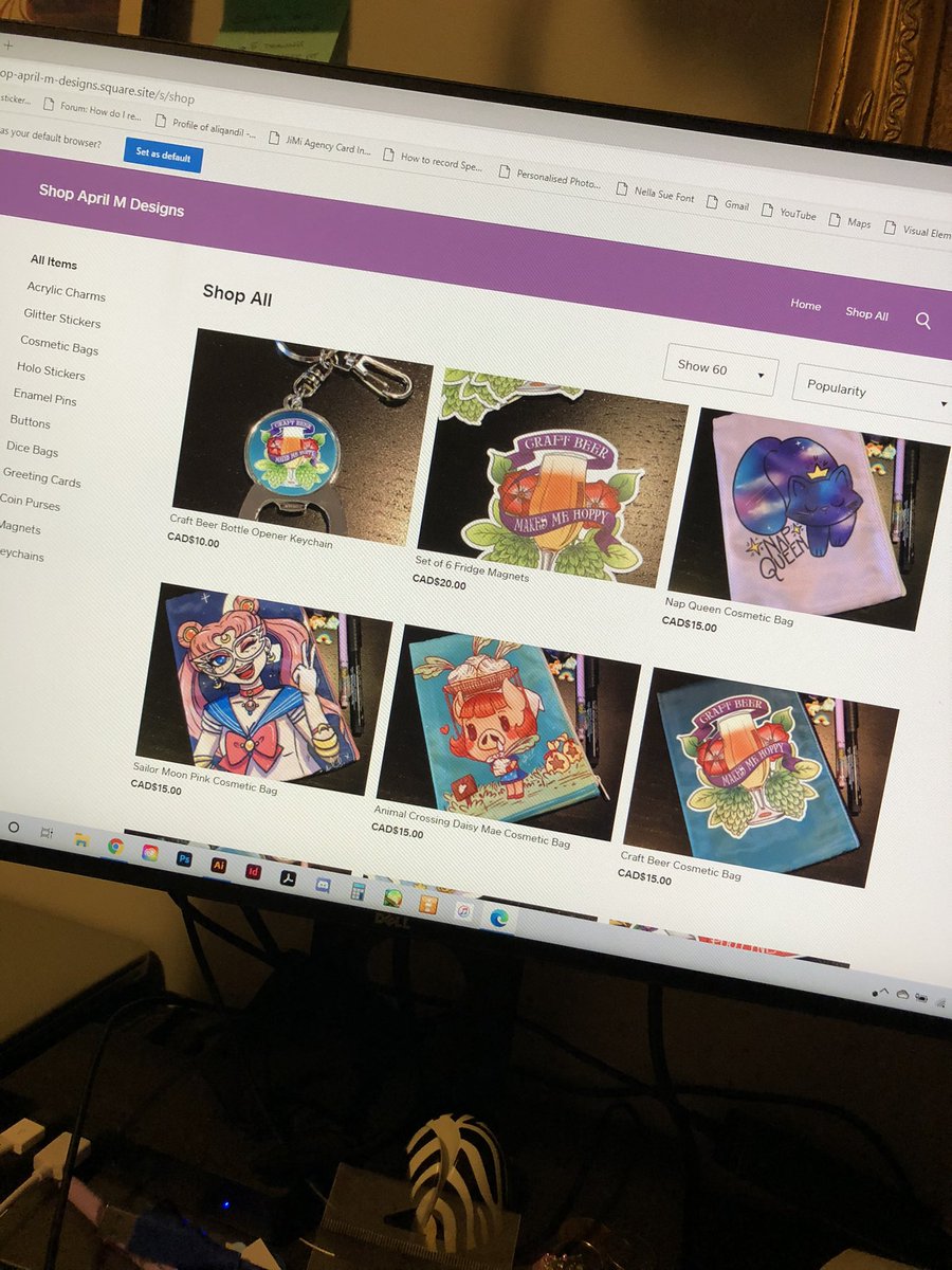 HUZZAH! My shop is updated with new items and the link has been fixed. So you can shop on my store and you can still get 20% off your order of $25 of more with the discount: holidaze2020

✌️💖

#onlineshopupdate #onlineshop #supportartists #supportlocal #halifaxartist