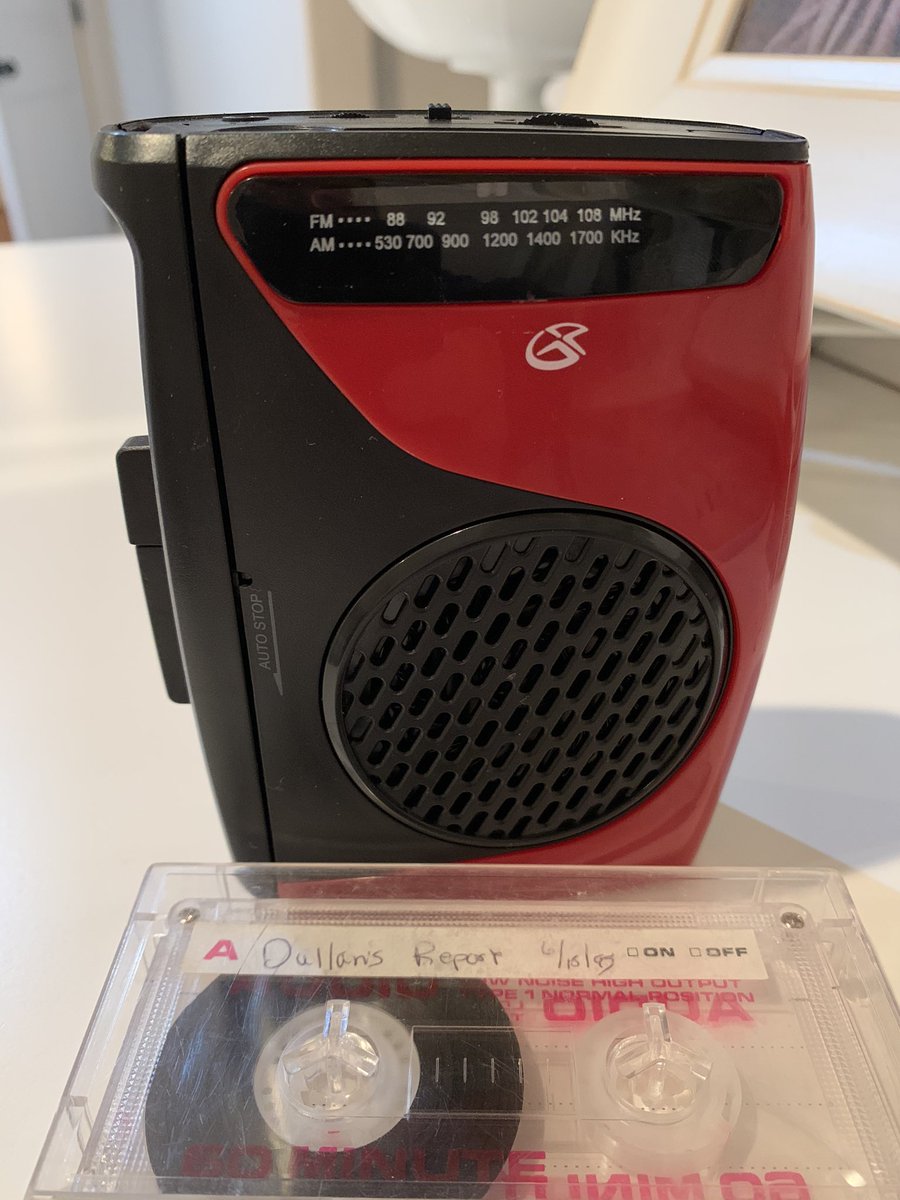 Thank goodness for old school tech on sale again. I bought this blast from the past the other day and was able to listen to my missionary homecoming talk for the first time in 25 years. #givethanks