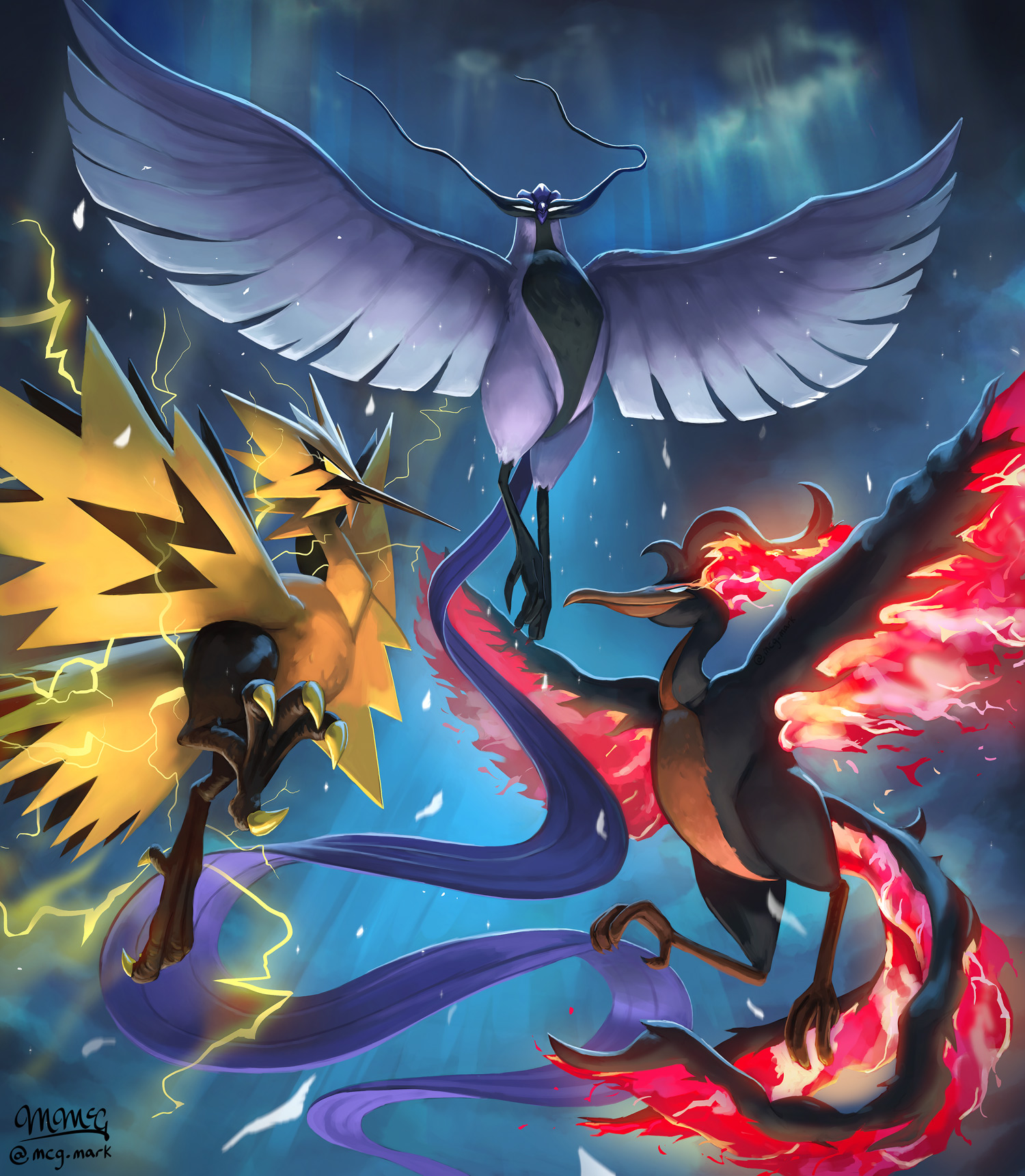 Articuno moves by RedDemonInferno on DeviantArt