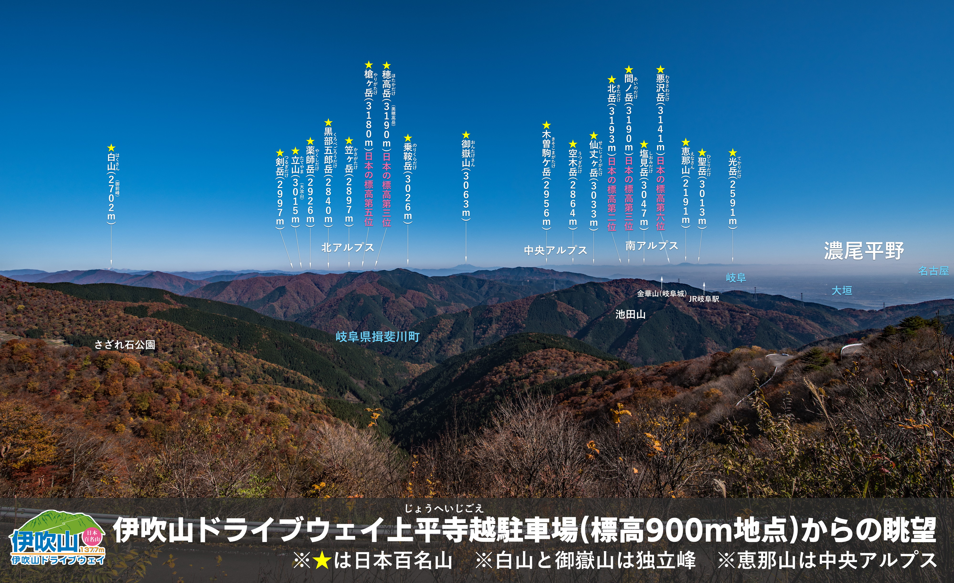 公式】伊吹山ドライブウェイ على X: 