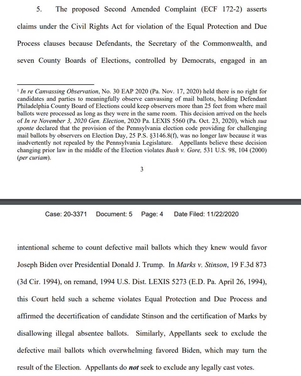 OK, now they're talking about what their 2nd Amended Complaint would allege.Holy crap, maybe they're really only asking for expedited review of the refusal to allow leave to amend.