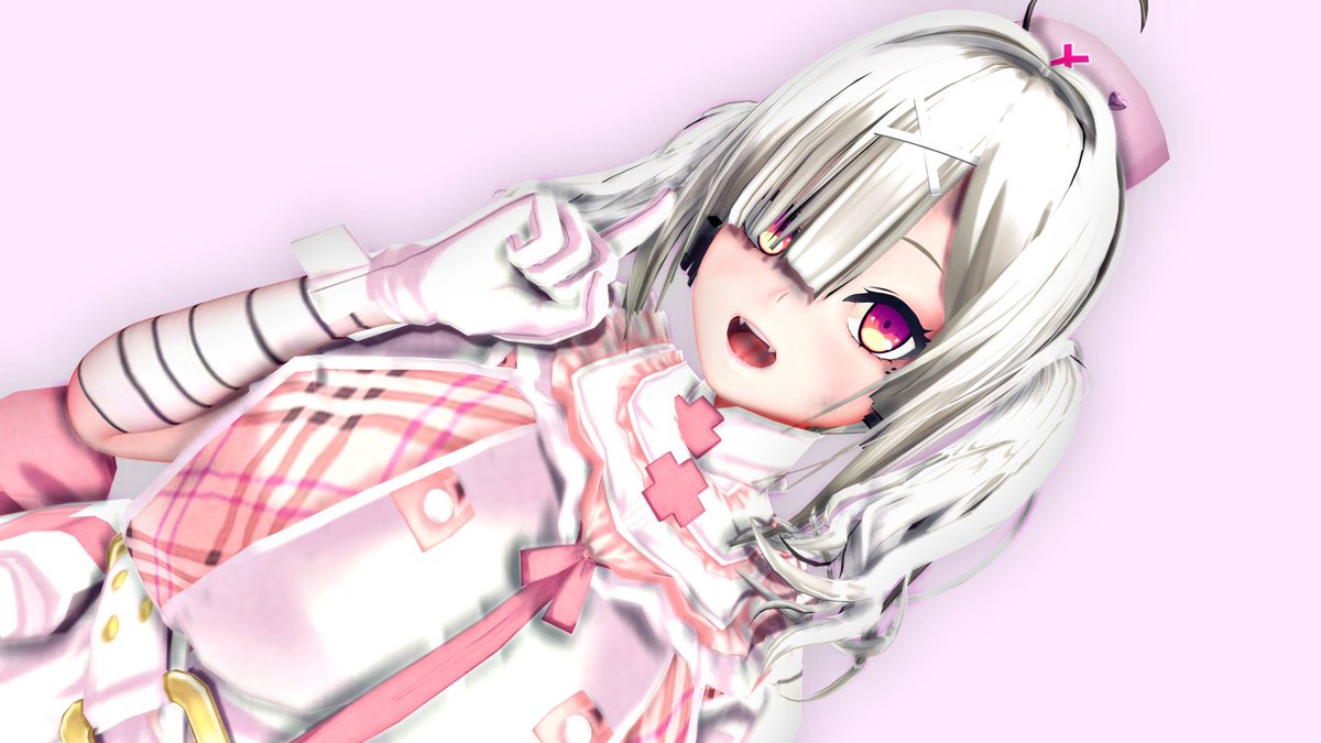 すこやさん風に作ったけど服がないのであくまで風エディット #COM3D2 