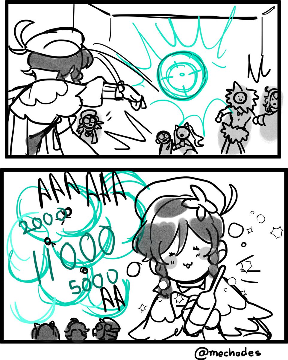 just another of my lil experience comics in game(?)

As a main venti I can just say,,,,,
Wait paciently,,,AND THEN U SLAP THE ENEMIES WITH UR ULTIS UNTIL THEY PLEAD MERCY

I love my baby
 #原神 #GenshinImpact 