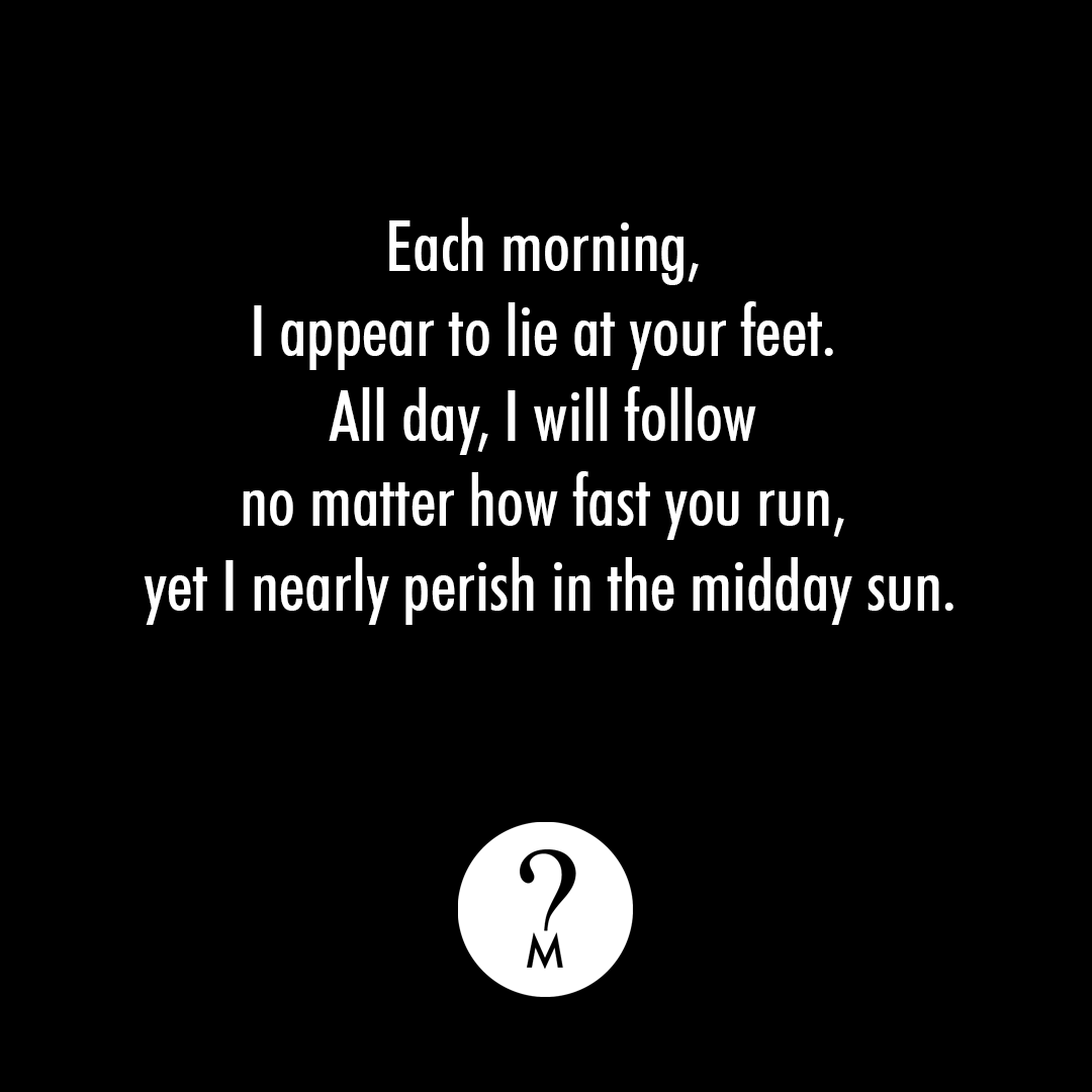 Let’s bug your brains a little with today’s #MysteryMonday 🖤⠀
⠀
Do you know the answer to this riddle? Share your answers with us in the comments section below! Also, don’t forget to watch our stories next Monday to find out the answer!