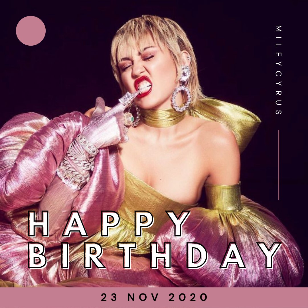                         Miley Cyrus Happy Birthday Sis!    