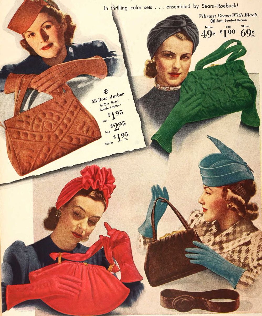 Do you match your gloves to you hat and purse?  Learn more about vintage gloves: buff.ly/3kTAqdG
