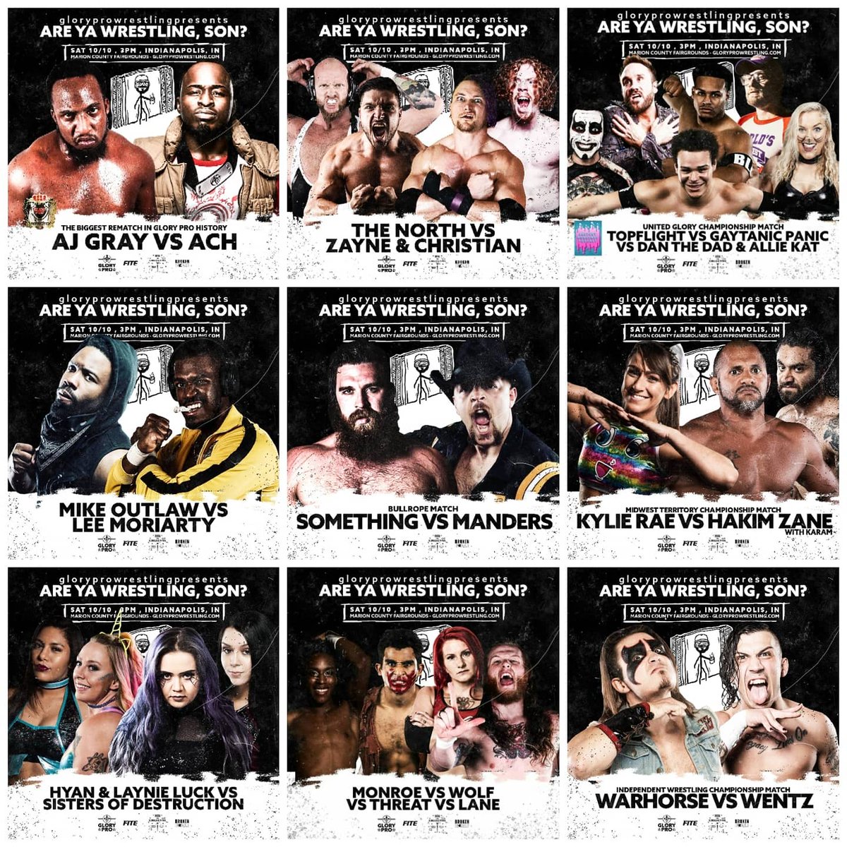 smartmarkvideo's tweet photo. #POTDM Finals Time!

@WeAreGloryPro #AreYaWrestlingSon will start a few mins after the end of this match

https://t.co/E1UIW6UdL8 https://t.co/edw5NMEQYM