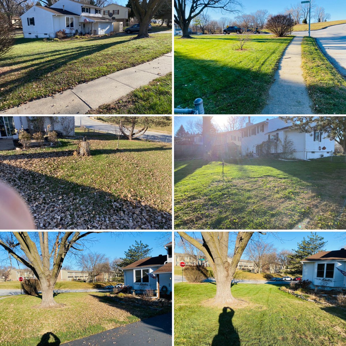 DJKDuBOmaha's tweet photo. A couple before and after cleanup jobs! Yes it’s Sunday Funday but we are running out of days! #Nov22 #Cleanup #LawnLife #GotLeaves #ExtraWorkout #EXCUSESorRESULTS #FITfam #1dayATaTIME #LIFEstyleBLOGGER #BlessedSunday #inspireDAILY #HEALTH #LIFESTYLE #trustTHEprocess #MOTIVATION https://t.co/t1GtabJyv5